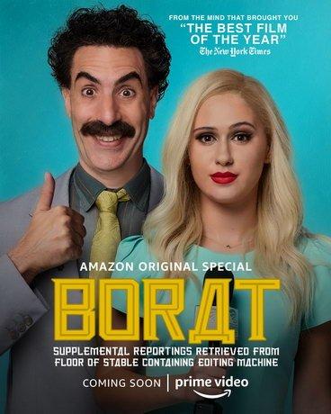 Борат: кассета VHS с материалами, признанными «недопустимыми» Министерством цензуры и духовного образования Казахстана (фильм 2021) онлайн